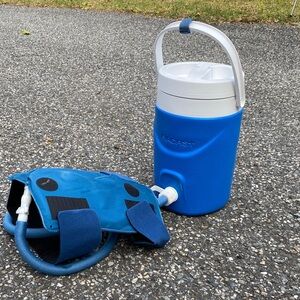 Aircast Cryo/Cuff Cold Therapy: Knee Cryo/Cuff Gravity-Fed Cooler